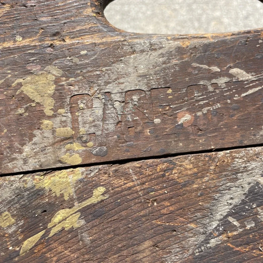 Vintage Grafs Fine‎ Beverages Milwaukee, Wis Wooden Soda Crate Early Grandpa